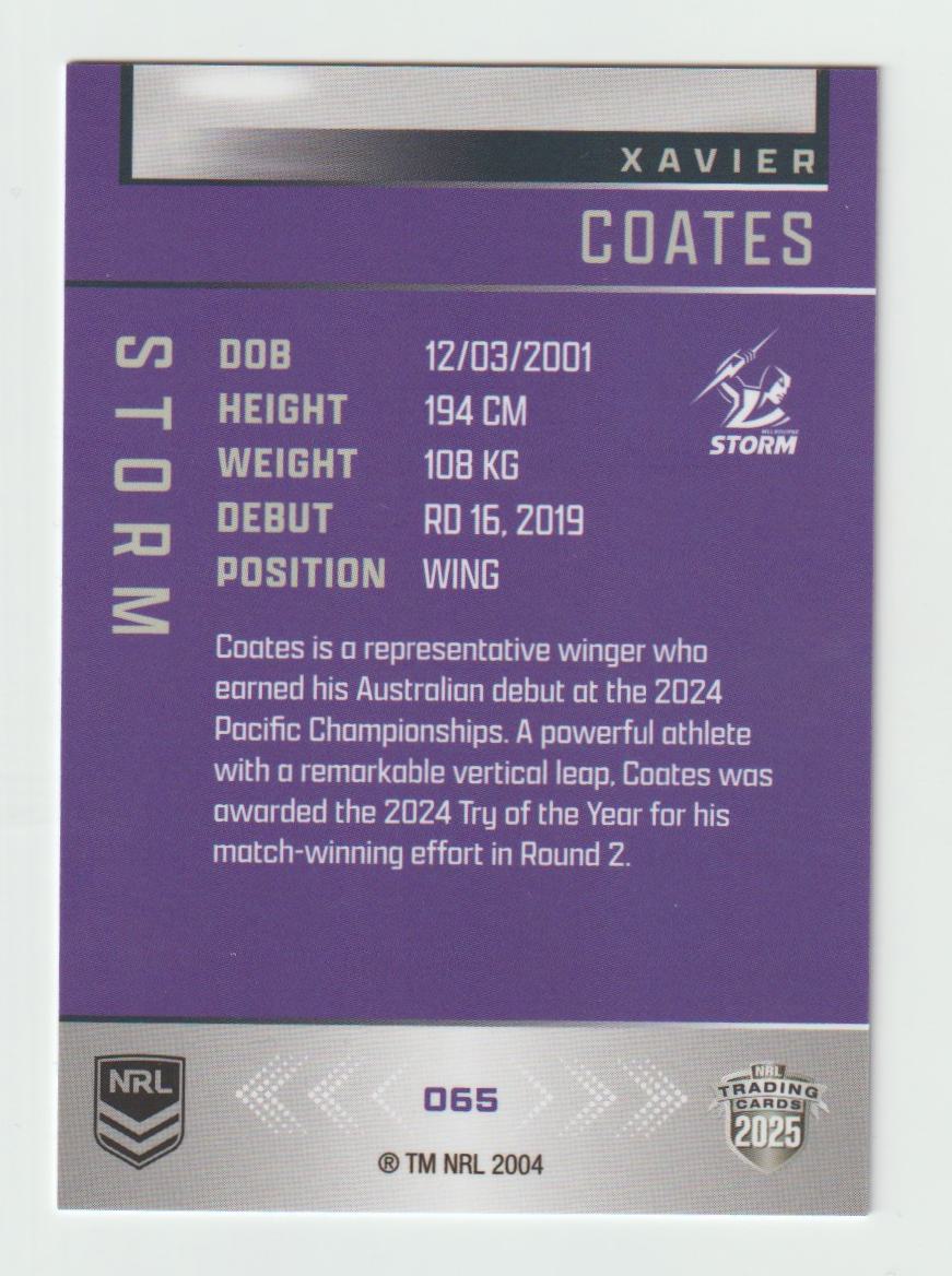 065 XAVIER COATES