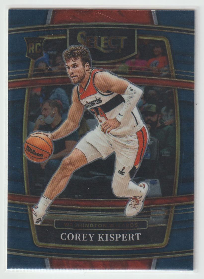 081 Corey Kispert - Washington Wizards Retail Blue