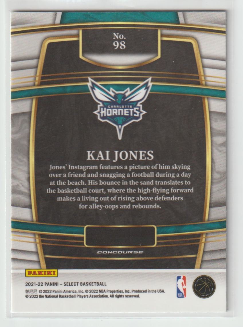 098 Kai Jones - Charlotte Hornets Retail Blue