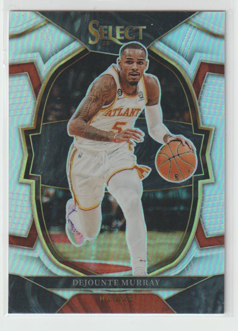 002 Dejounte Murray Atlanta Hawks Silver Prizm