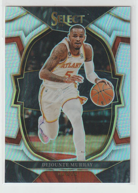 002 Dejounte Murray Atlanta Hawks Silver Prizm