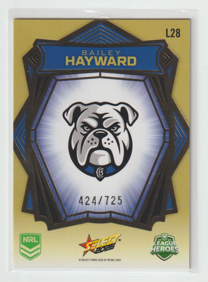 L028 Bailey Hayward Gold Back 424/725