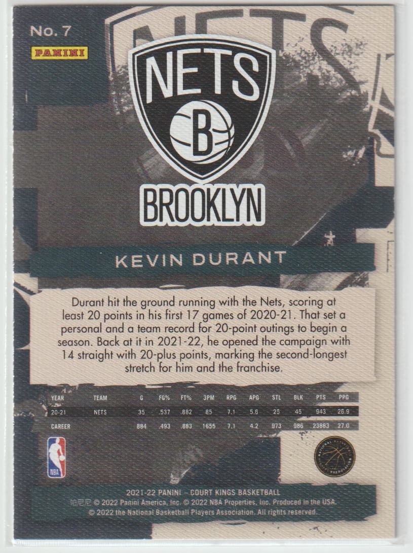 007 Kevin Durant - Brooklyn Nets
