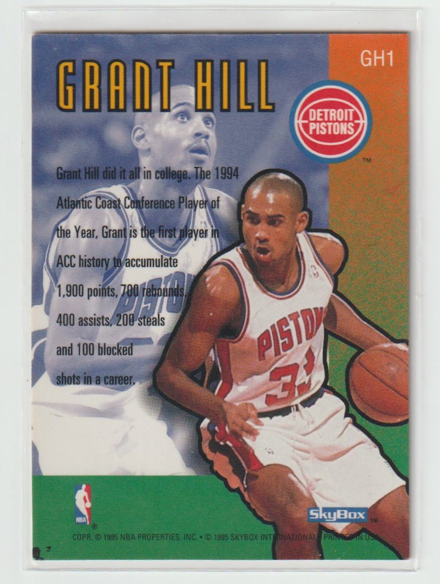 GH1 Grant Hill Detroit Pistons