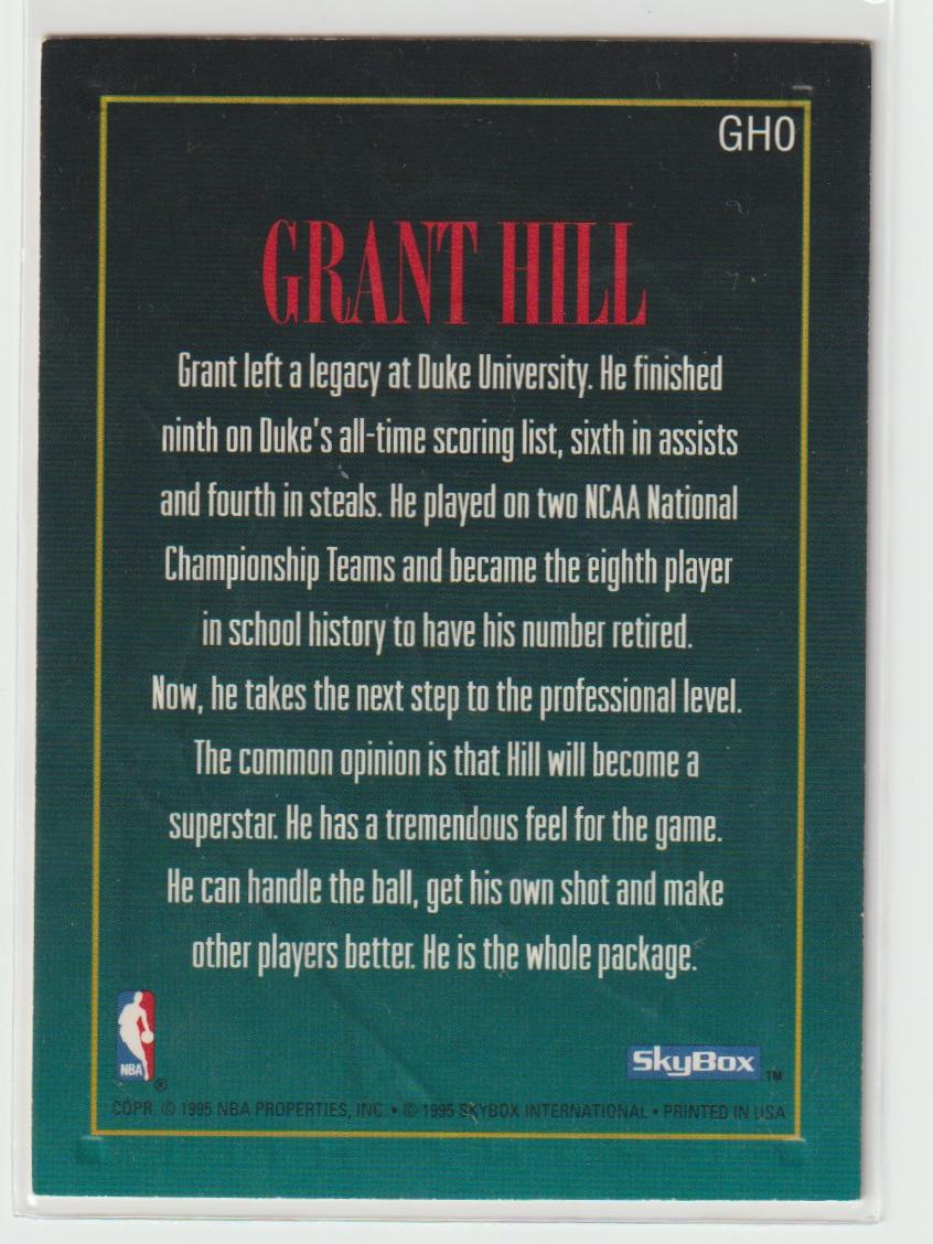 GH0 Grant Hill Detroit Pistons