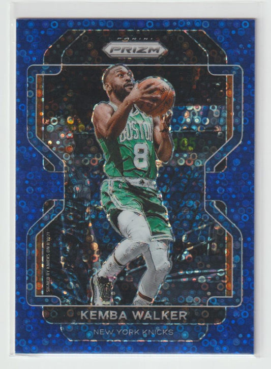 122 Kemba Walker - New York Knicks Blue Fast Break 8/150