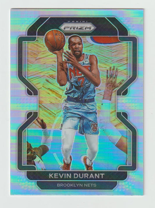 120 Kevin Durant - Brooklyn Nets Silver Prizm