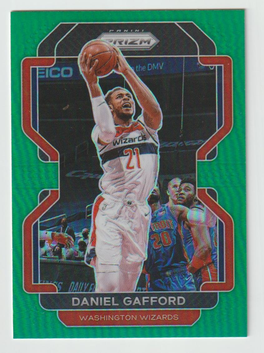 125 Daniel Gafford - Washington Wizards Green Prizm