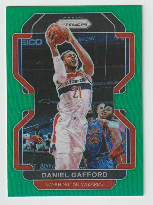 125 Daniel Gafford - Washington Wizards Green Prizm
