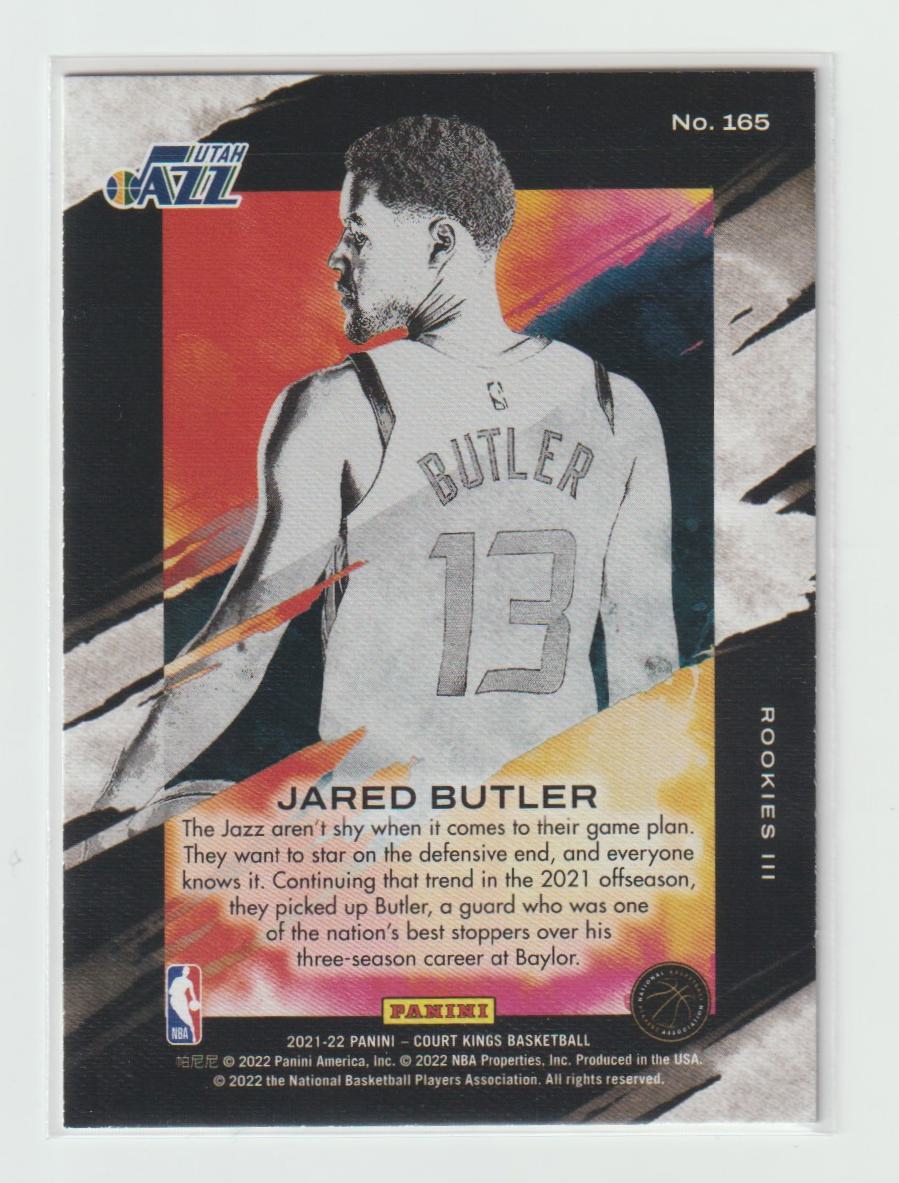 165 Jared Butler Utah Jazz