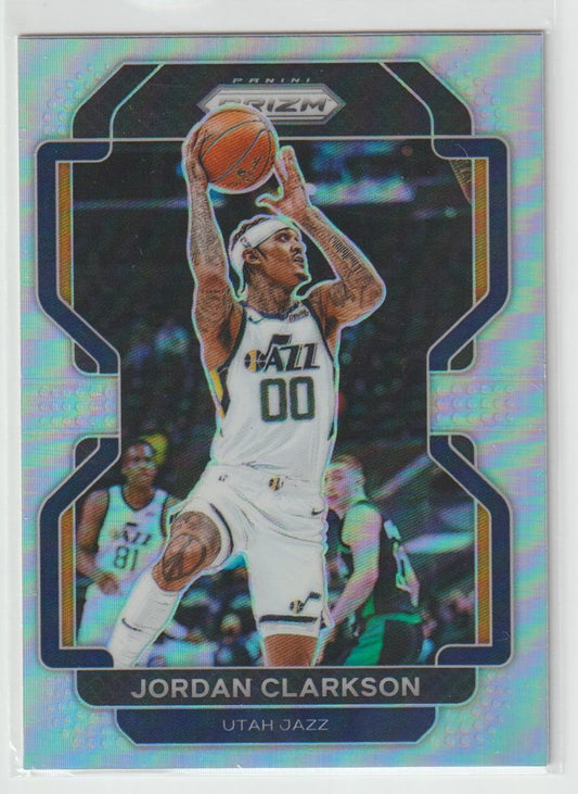 127 Jordan Clarkson - Utah Jazz Silver Prizm