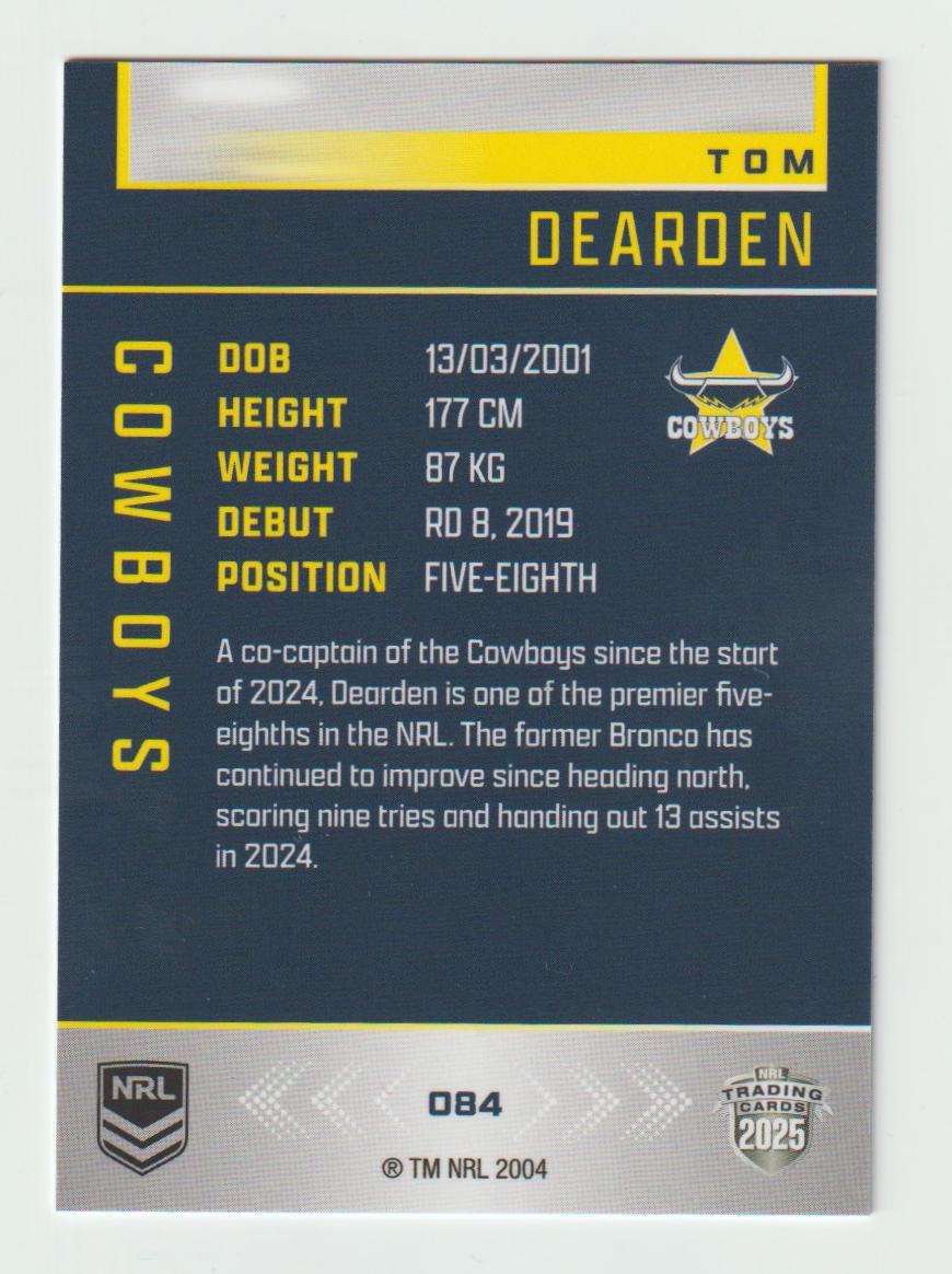 084 TOM DEARDEN