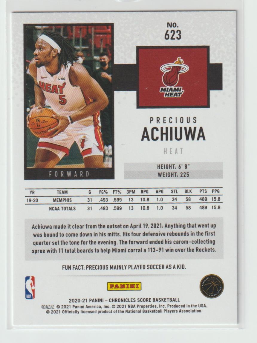623 Precious Achiuwa - Miami Heat