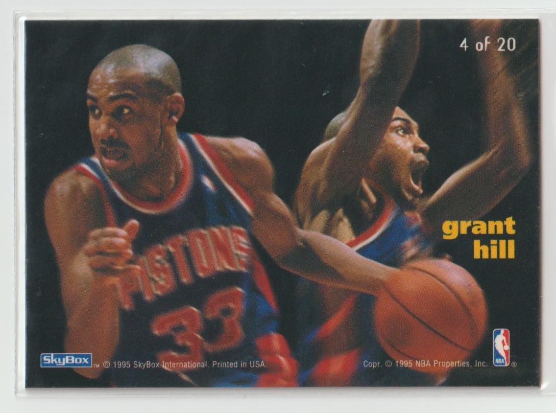 Xcited 4 Grant Hill Detroit Pistons