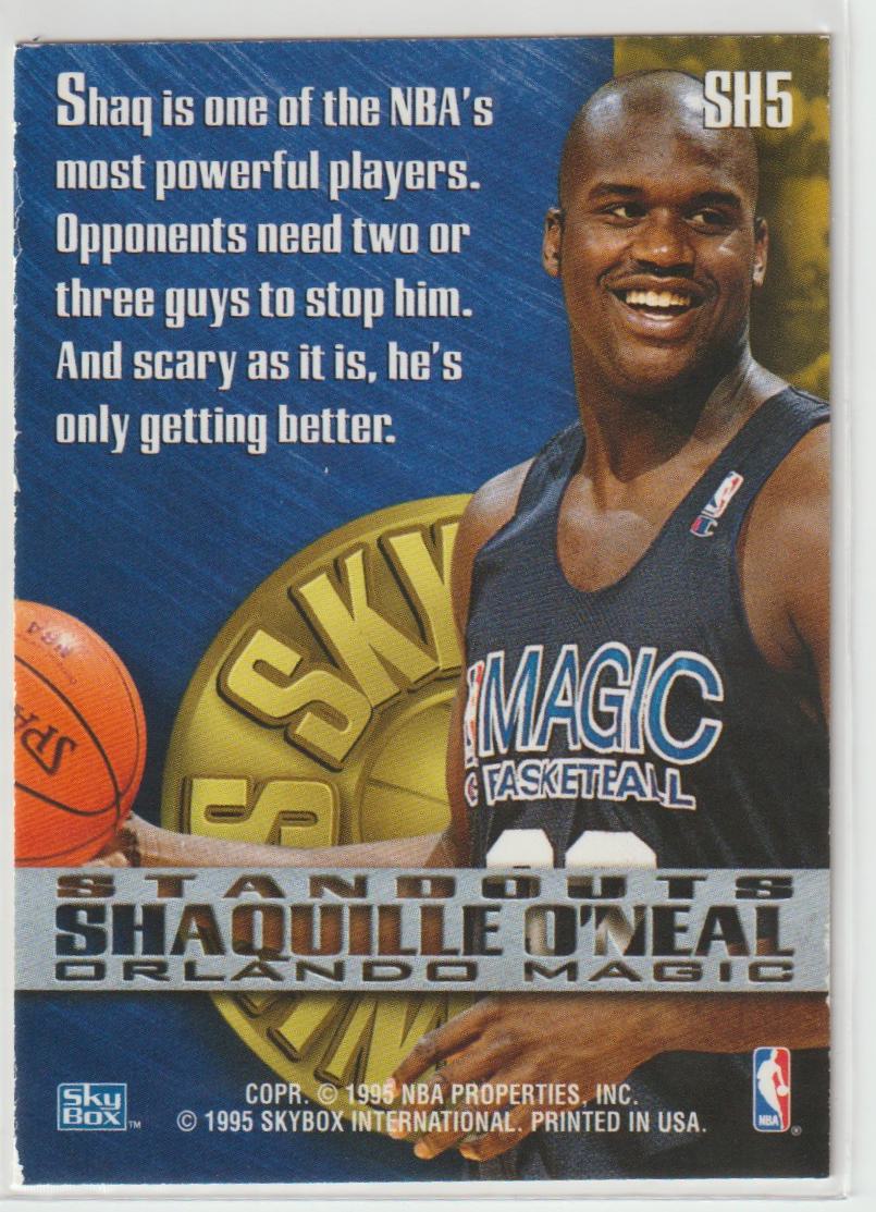 Standouts SH5 Shaquille O'Neal Orlando Magic