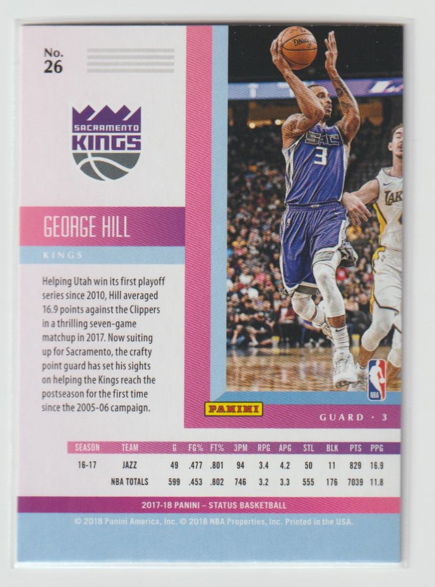 026 George Hill - Sacramento Kings