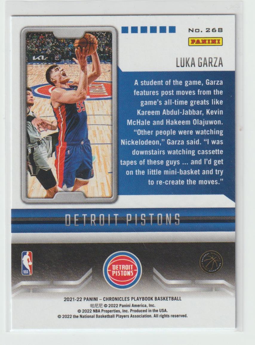 268 Luka Garza - Detroit Pistons