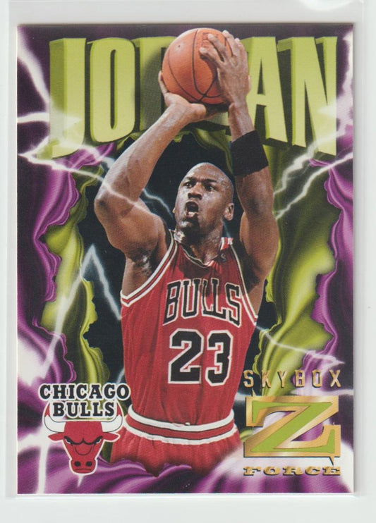 011 Michael Jordan Chicago Bulls Z-Cling Sticker Card