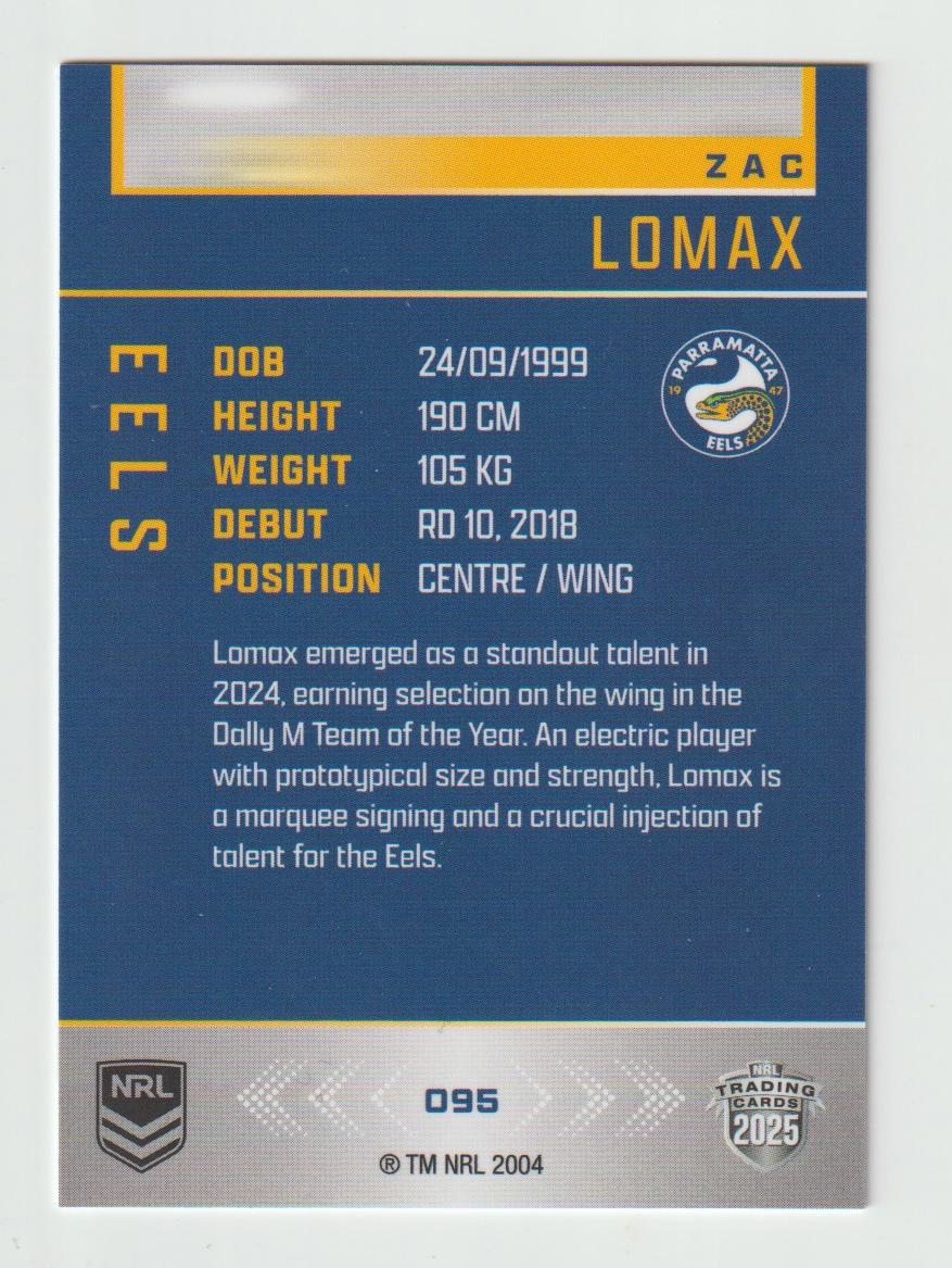 095 ZAC LOMAX