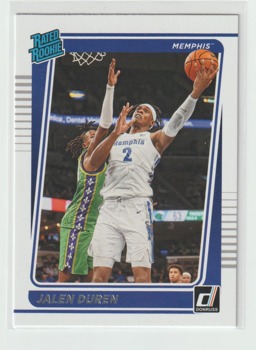 Rated Rookie 13 Jalen Duren - Memphis Tigers