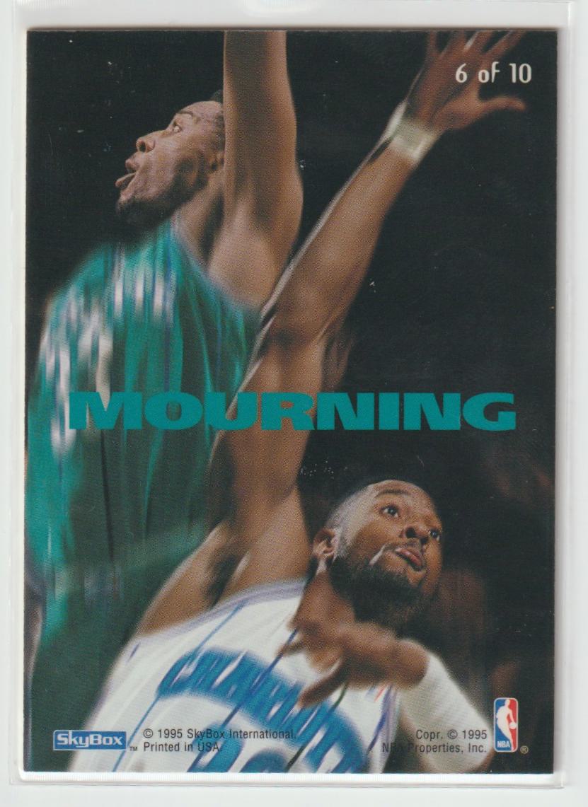 Ntense 6 Alonzo Mourning Charlotte Hornets