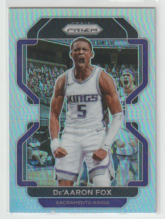 148 De'Aaron Fox - Sacramento Kings Silver Prizm