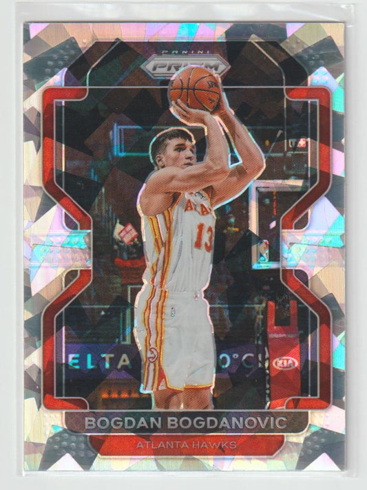 149 Bogdan Bogdanovic - Atlanta Hawks Ice Prizm