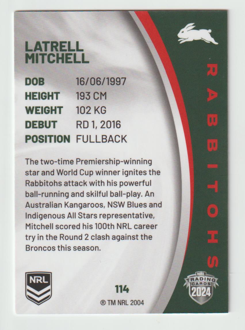 114 LATRELL MITCHELL
