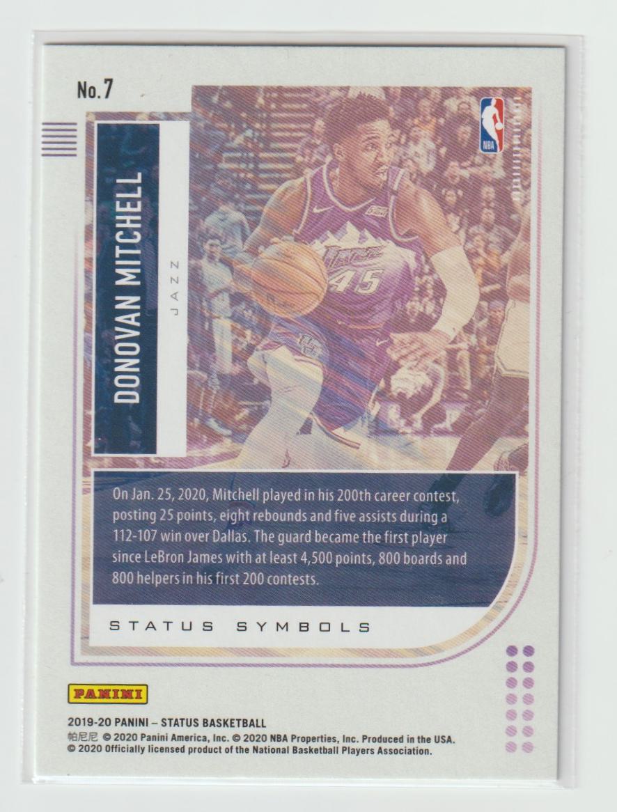 Status Symbols 7 Donovan Mitchell - Utah Jazz