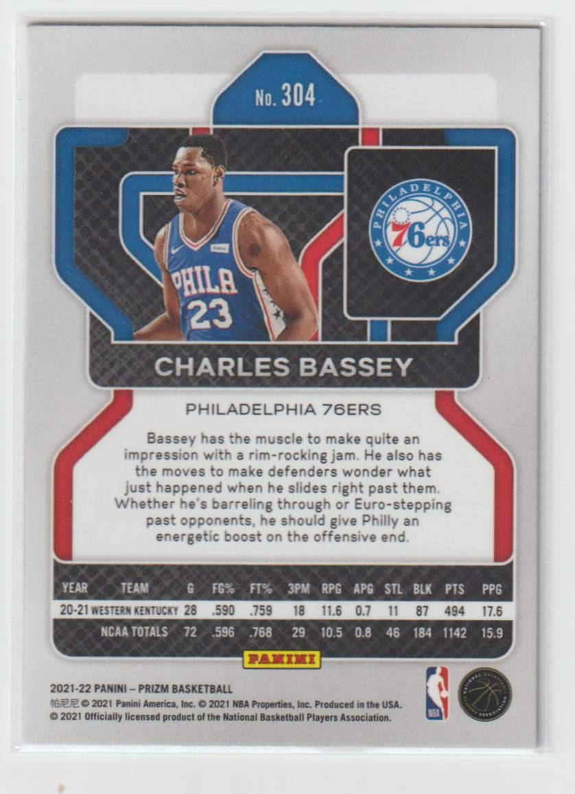 304 Charles Bassey - Philadelphia 76ers