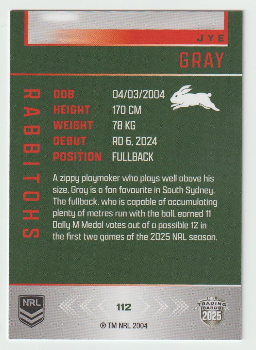 112 JYE GRAY