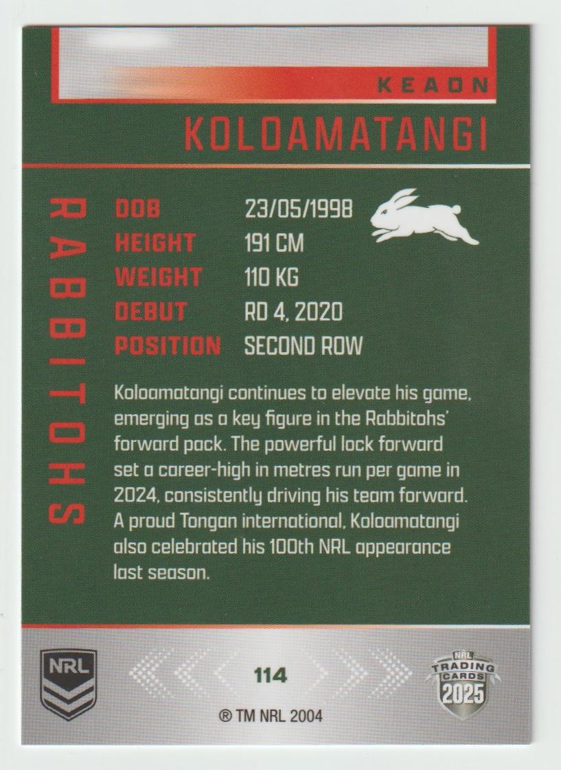 114 KEAON KOLOAMATANGI