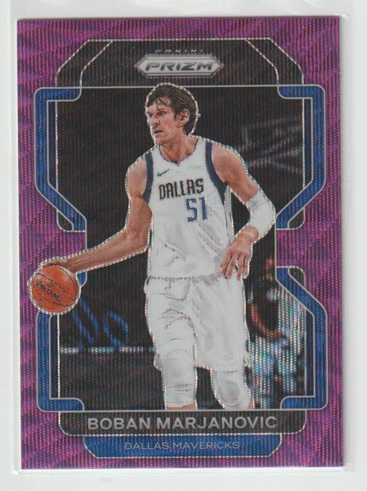 167 Boban Marjanovic - Dallas Mavericks Purple Wave Prizm
