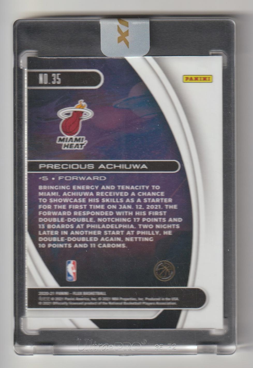 Titan 35 Precious Achiuwa - Miami Heat