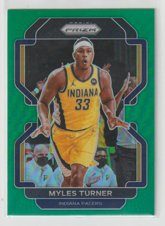 175 Myles Turner - Indiana Pacers Green Prizm