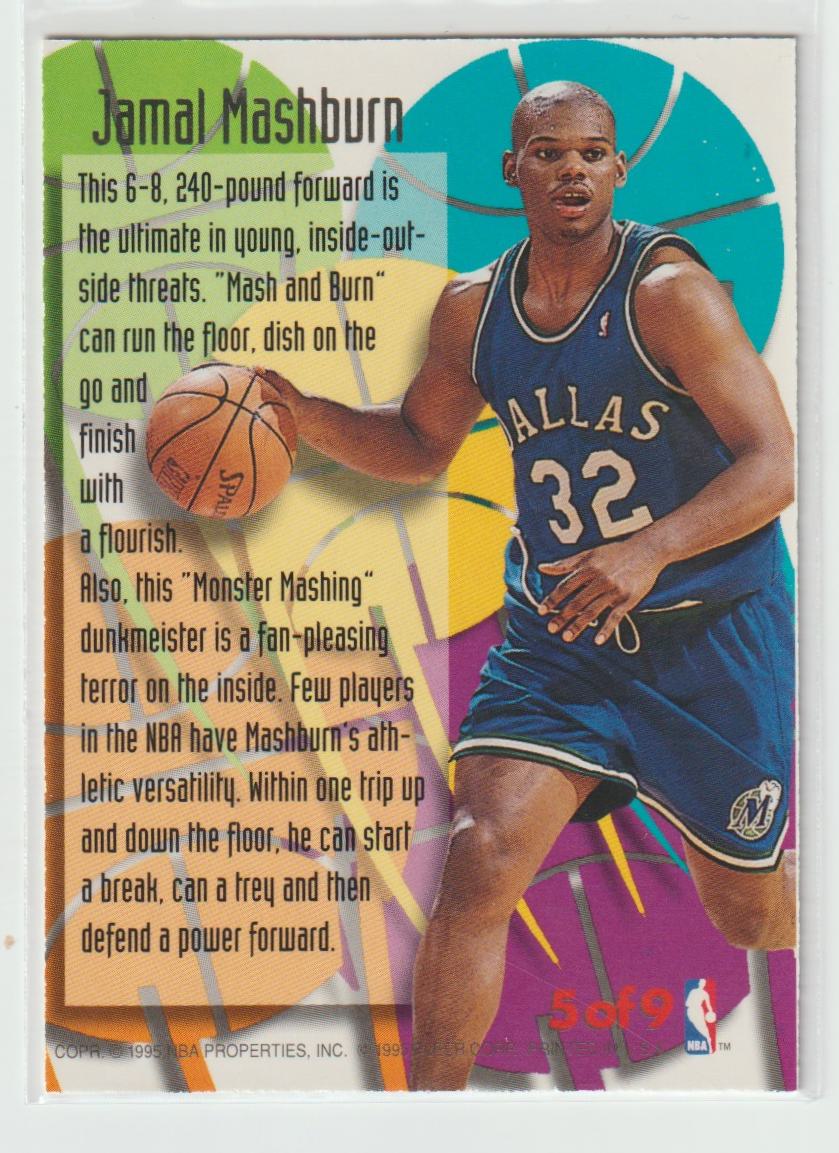 Rising Star 5 Jamal Mashburn Dallas Mavericks