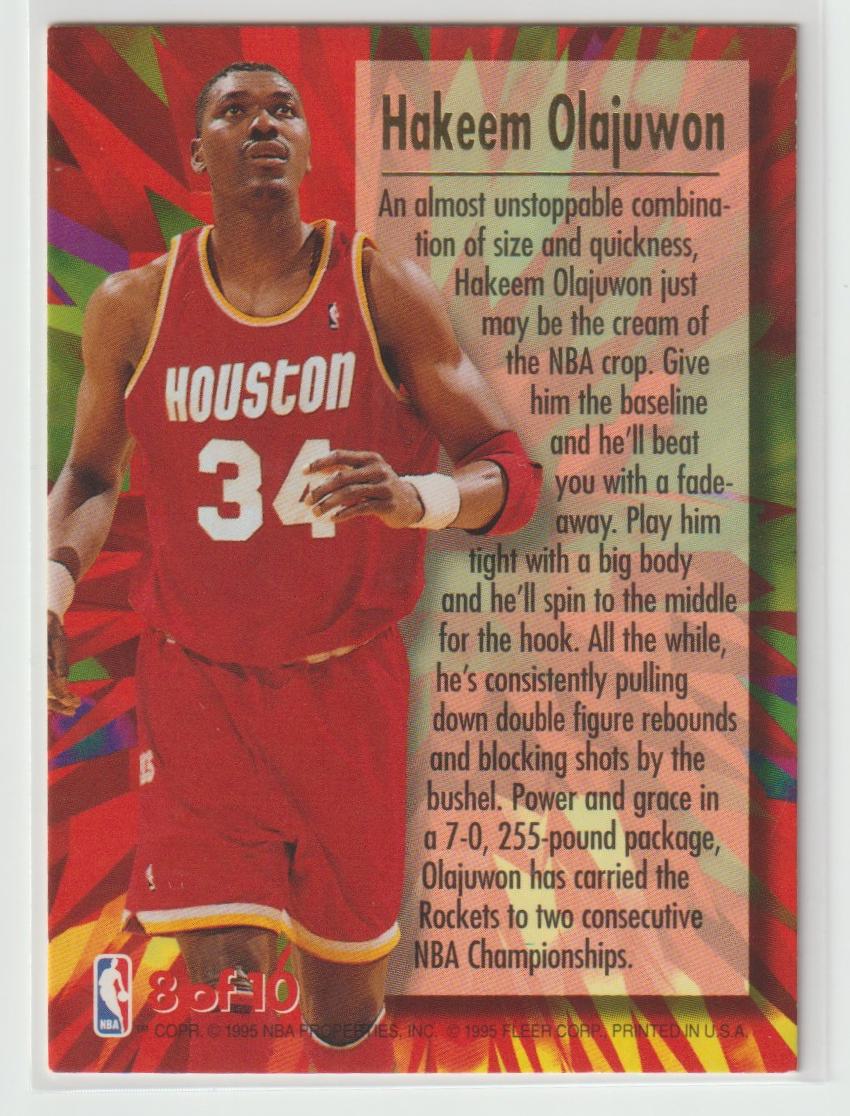 Ultra Power 8 Hakeem Olajuwon Houston Rockets