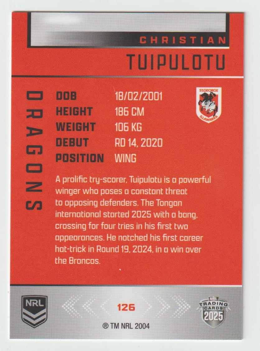 126 CHRISTIAN TUIPULOTU