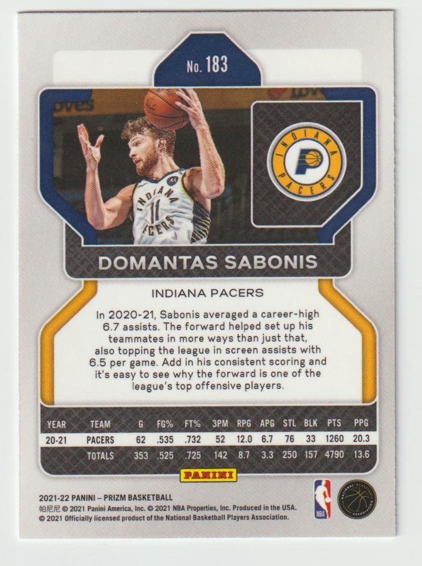 183 Domantas Sabonis - Indiana Pacers