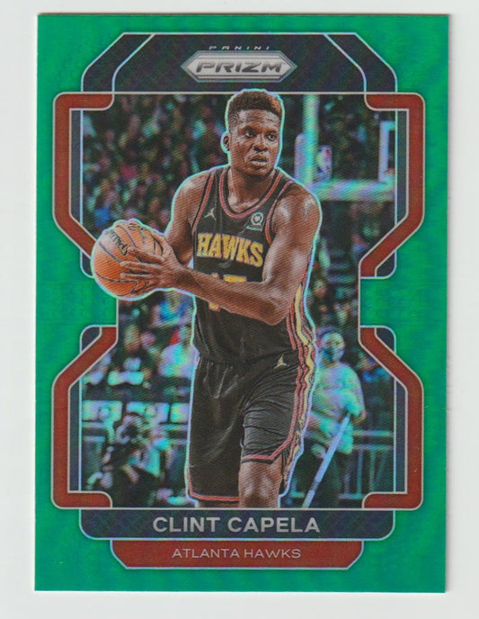 187 Clint Capela - Atlanta Hawks Green Prizm