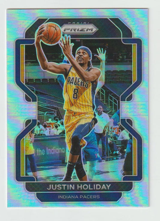 188 Justin Holiday - Indiana Pacers Silver Prizm