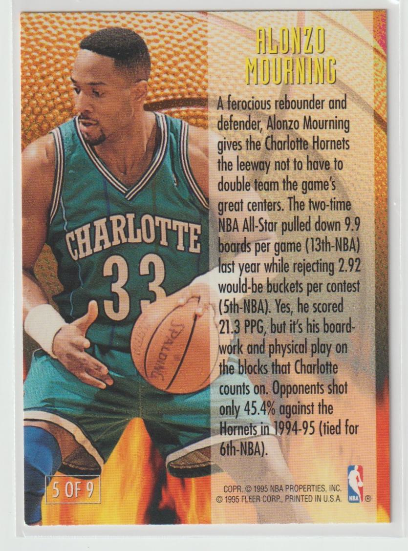 Franchise Futures 5 Alonzo Mourning Charlotte Hornets