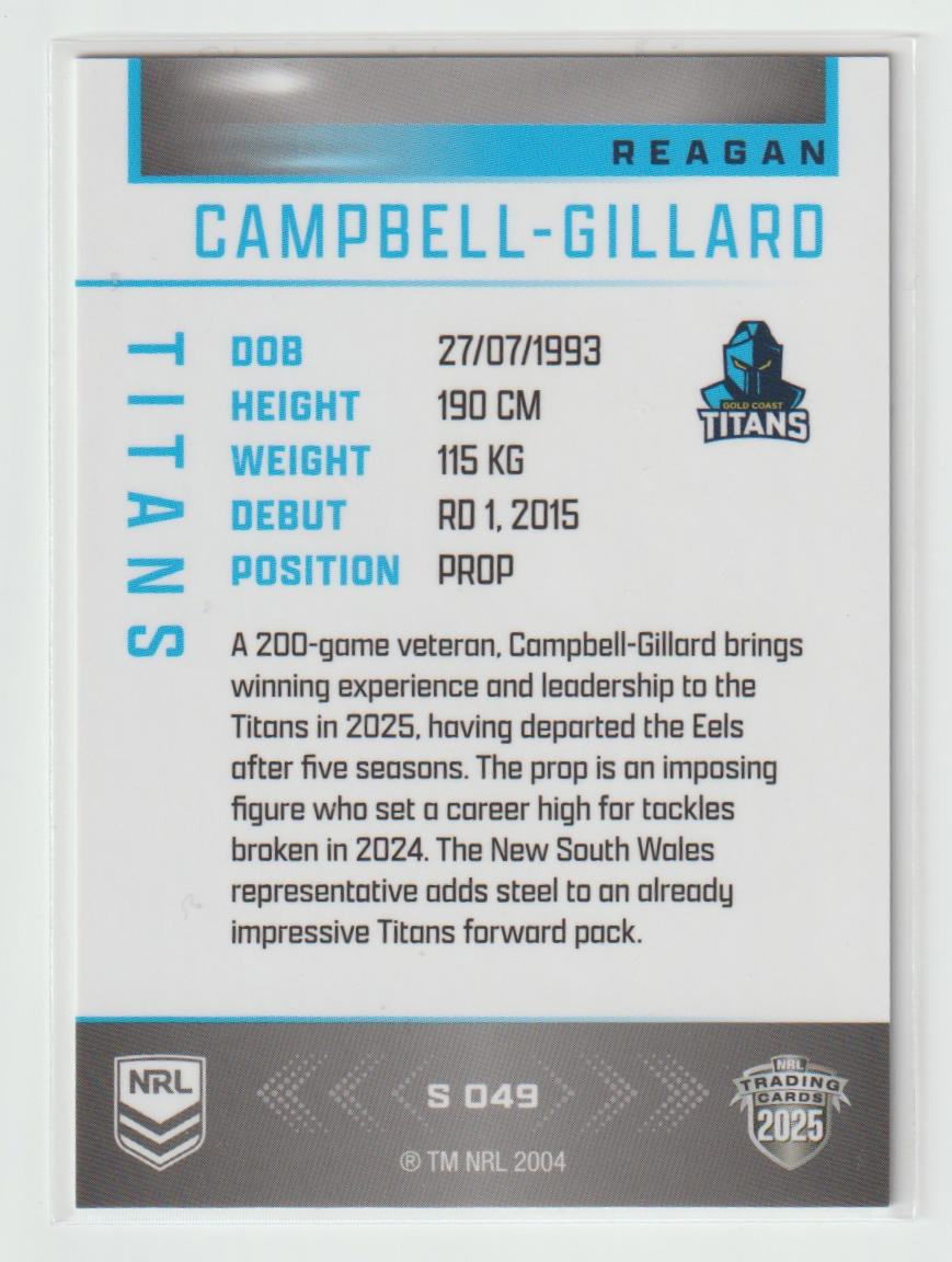 S049 REAGAN CAMPBELL-GILLARD