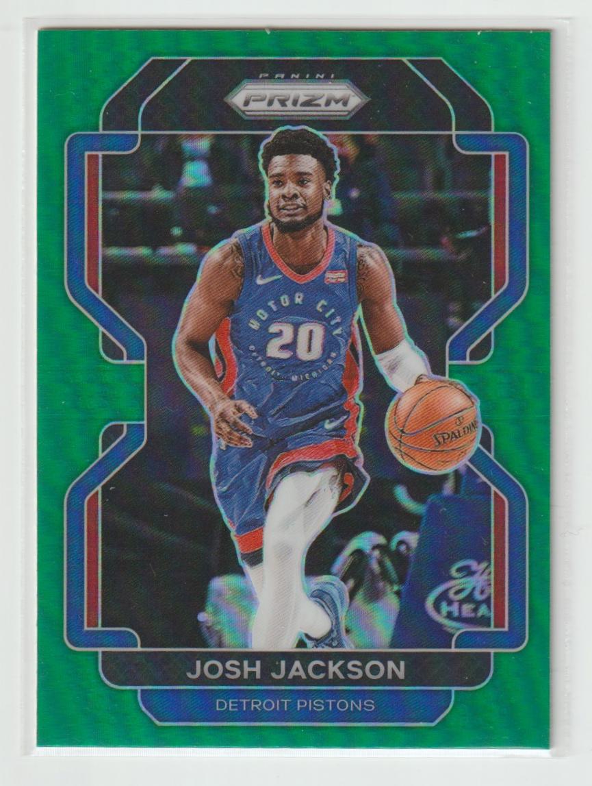190 Josh Jackson - Detroit Pistons Green Prizm