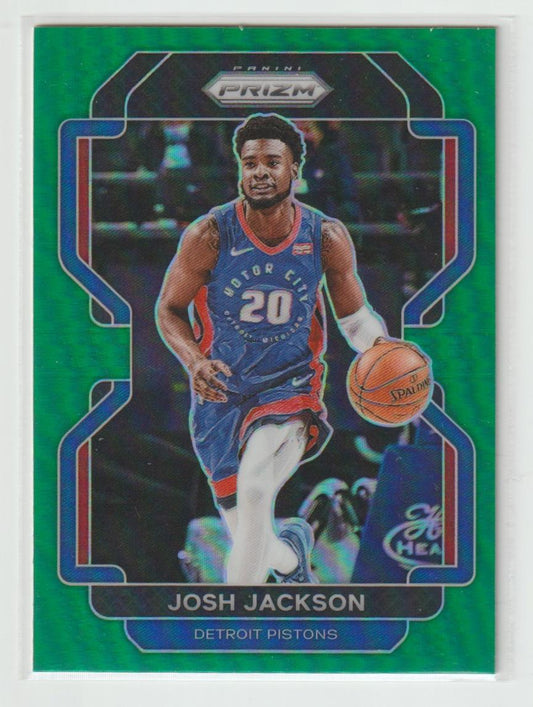 190 Josh Jackson - Detroit Pistons Green Prizm