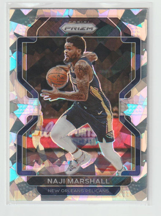 191 Naji Marshall - New Orleans Pelicans Ice Prizm