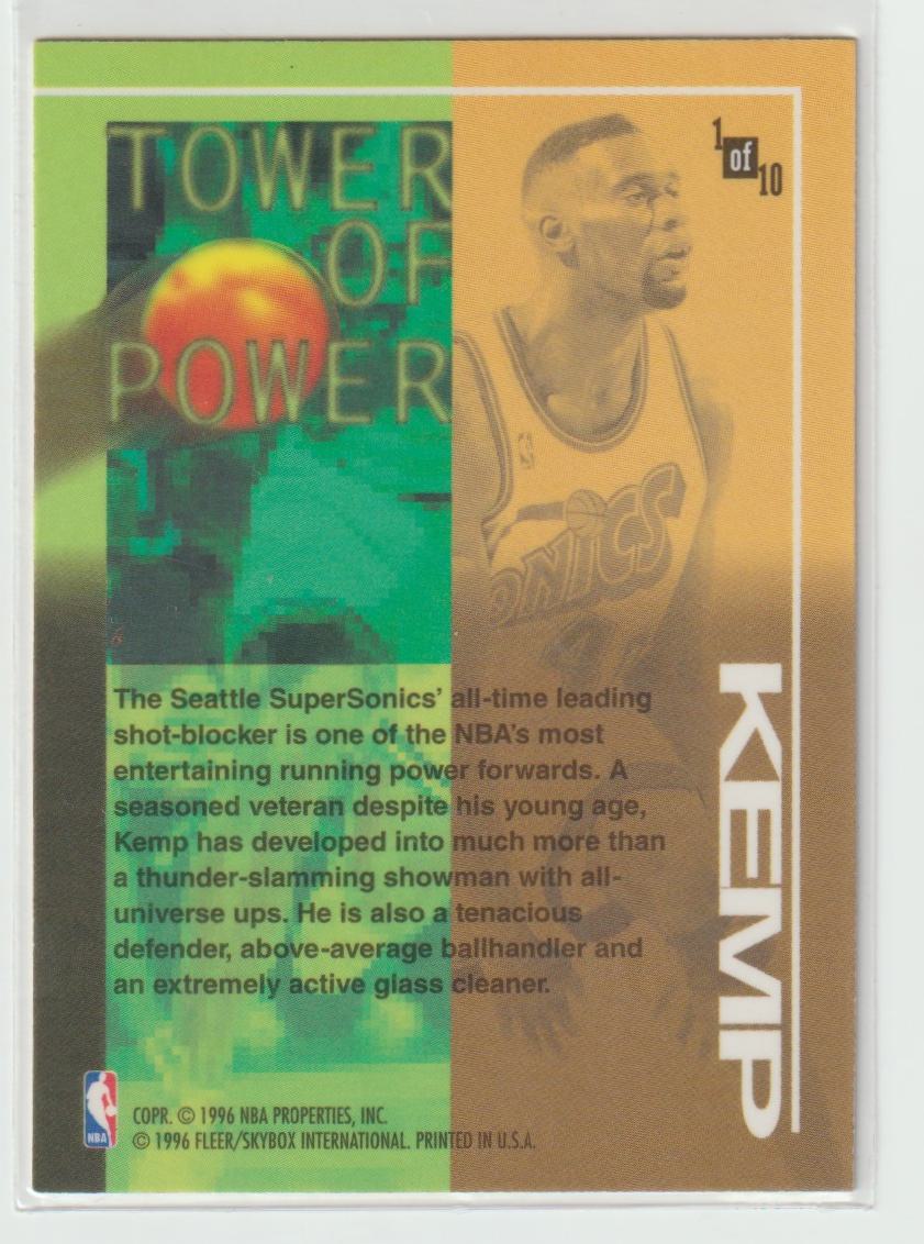 Tower of Power 1 Shawn Kemp Seattle Supersonics