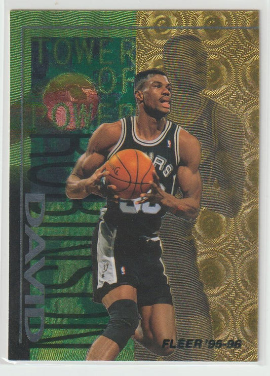 Tower of Power 7 David Robinson San Antonio Spurs