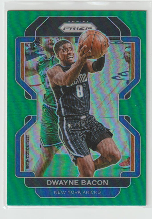 197 Dwayne Bacon - New York Knicks Green Prizm