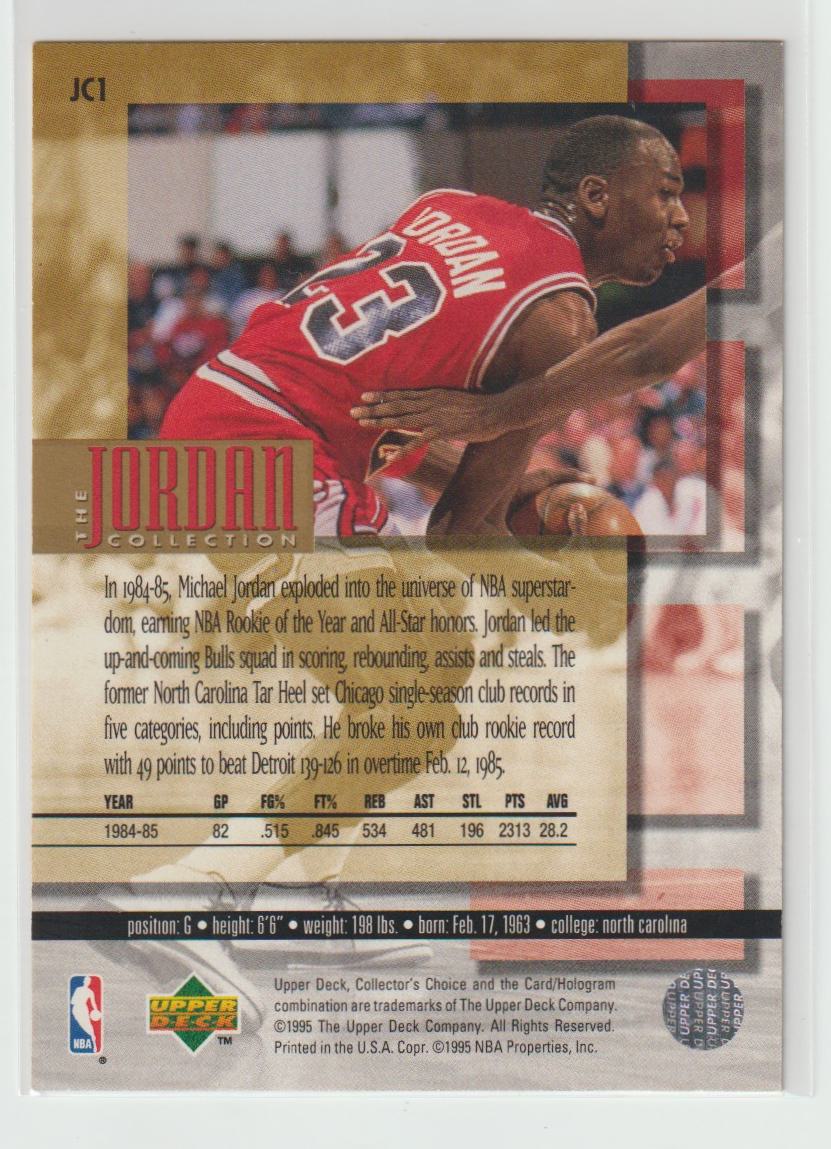 The Jordan Collection JC1 Micheal Jordan Chicago Bulls